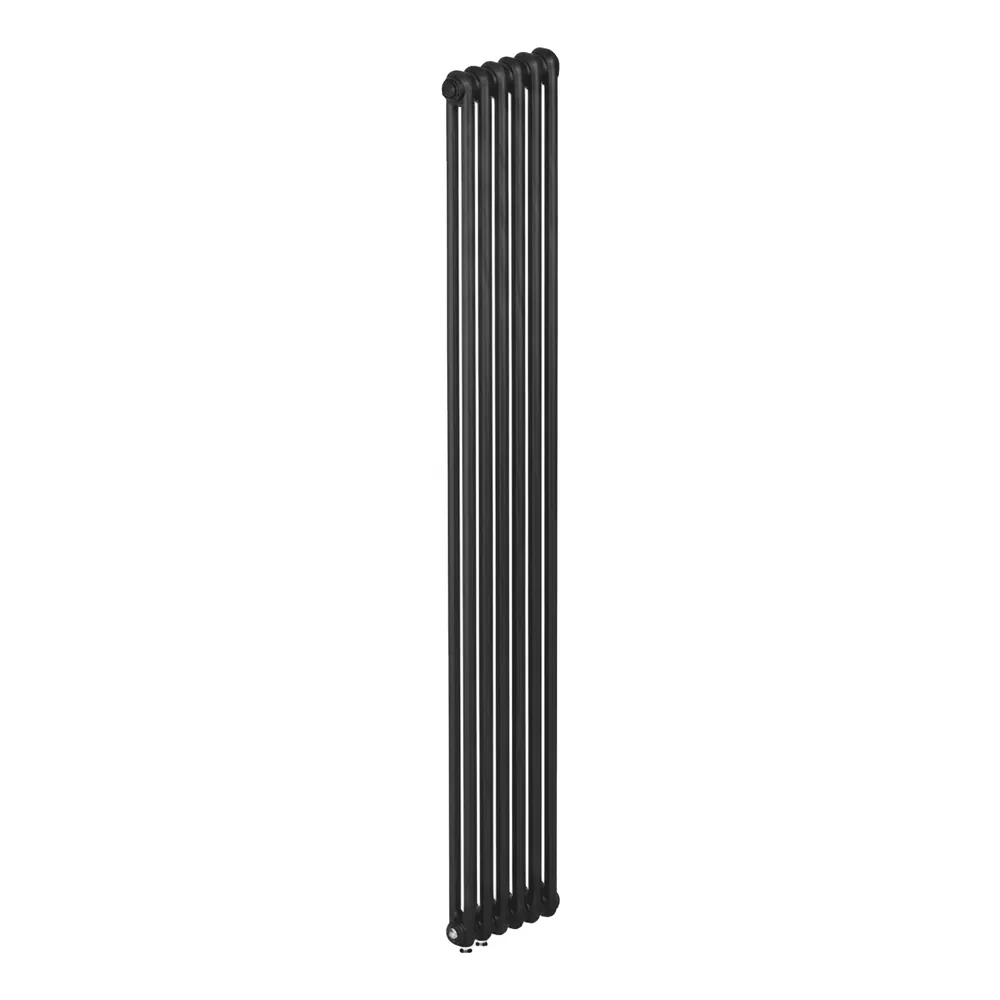 Трубчатый радиатор RIFAR TUBOG Ventil 2180 DV1 Антрацит 06 секц. нижнее подключение