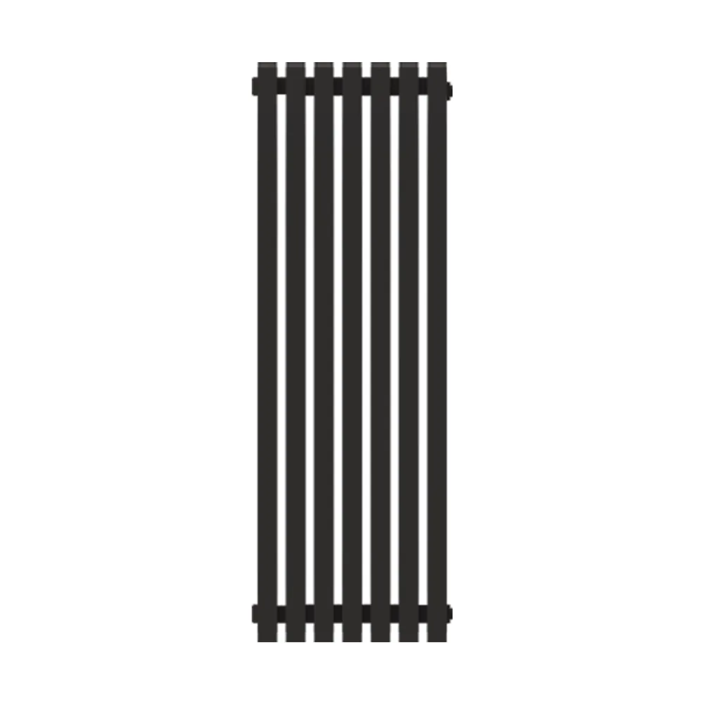 Радиатор КЗТО QUADRUM 60 V 1750-10 Чёрный матовый муар