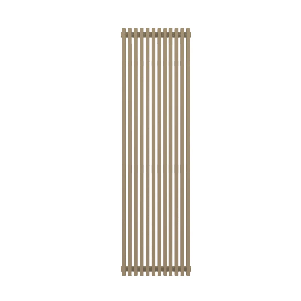 Радиатор КЗТО QUADRUM 50 V 1500-12 Светло-бежевый муар