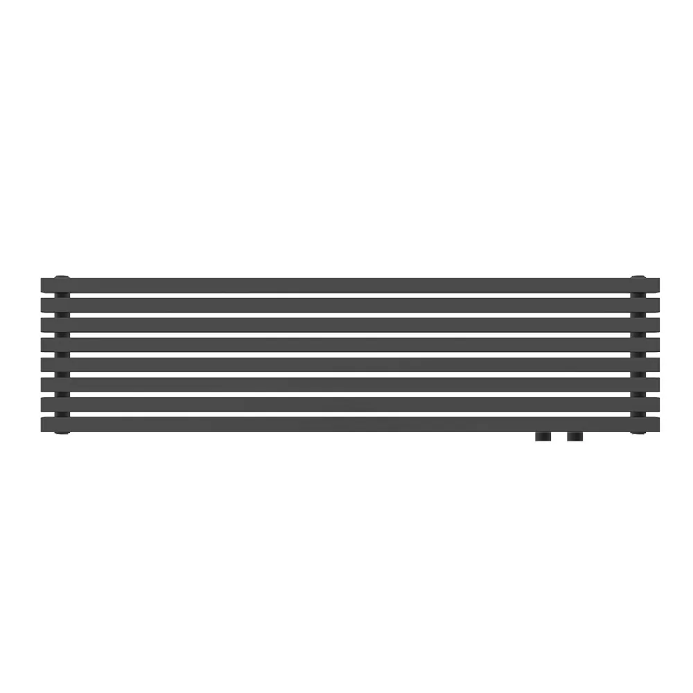 Радиатор КЗТО QUADRUM 30 Н 1 -1500-8 R RAL1T103S9005 (черный матовый муар)