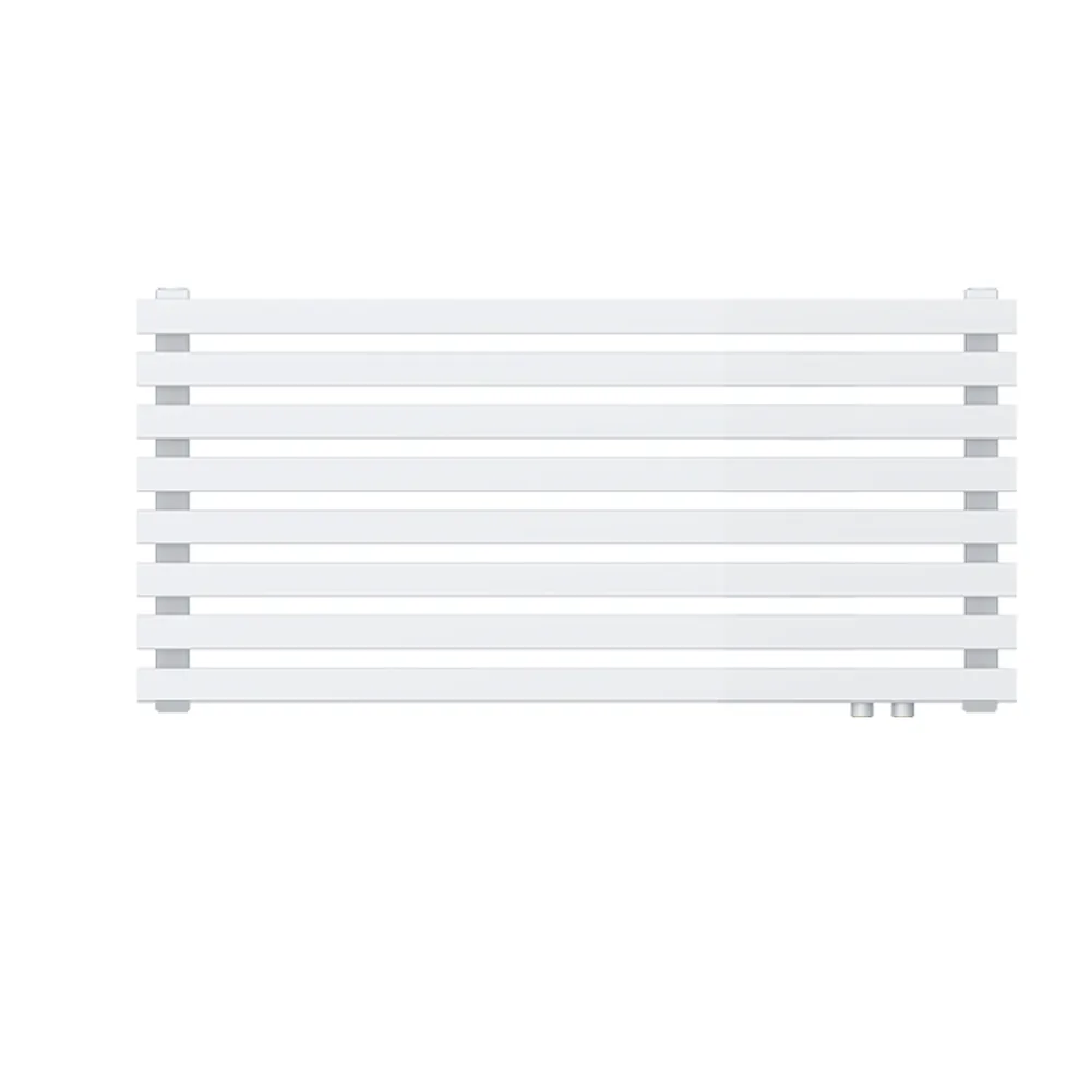 Радиатор КЗТО QUADRUM 60 H -1250-8 R RAL1T104S9016 (белый муар)