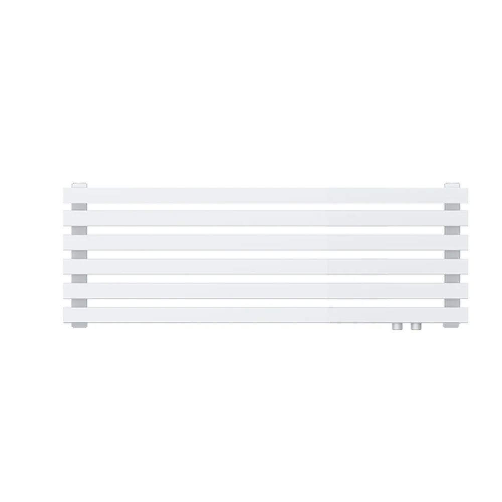 Радиатор КЗТО QUADRUM 60 H -1250-6 R RAL1T104S9016 (белый муар)