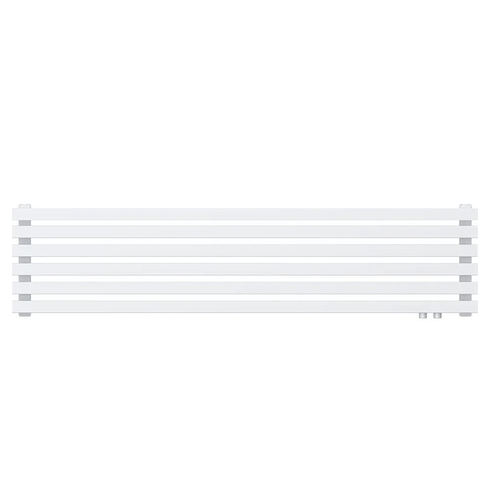 Радиатор КЗТО QUADRUM 60 H -1750-6 R RAL1T104S9016 (белый муар)
