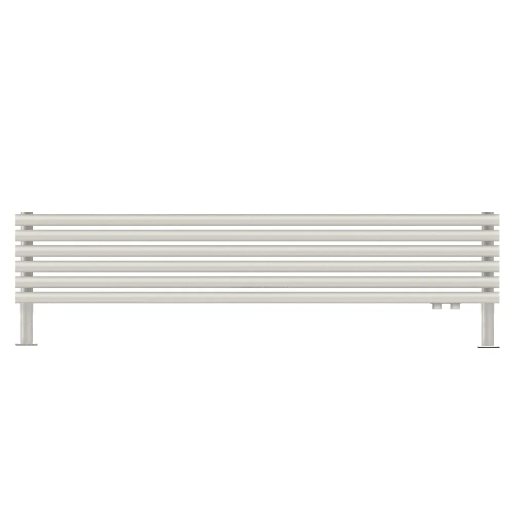 Радиатор КЗТО Ellipse P H 1000-6 FF R RAL 1Т104S9016 белый муар