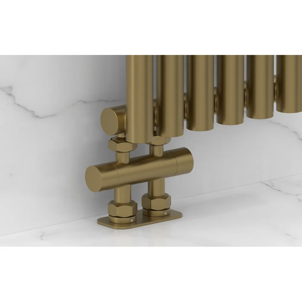 Вентиль 2х3/4 прямой скрытый-скрытый EU50